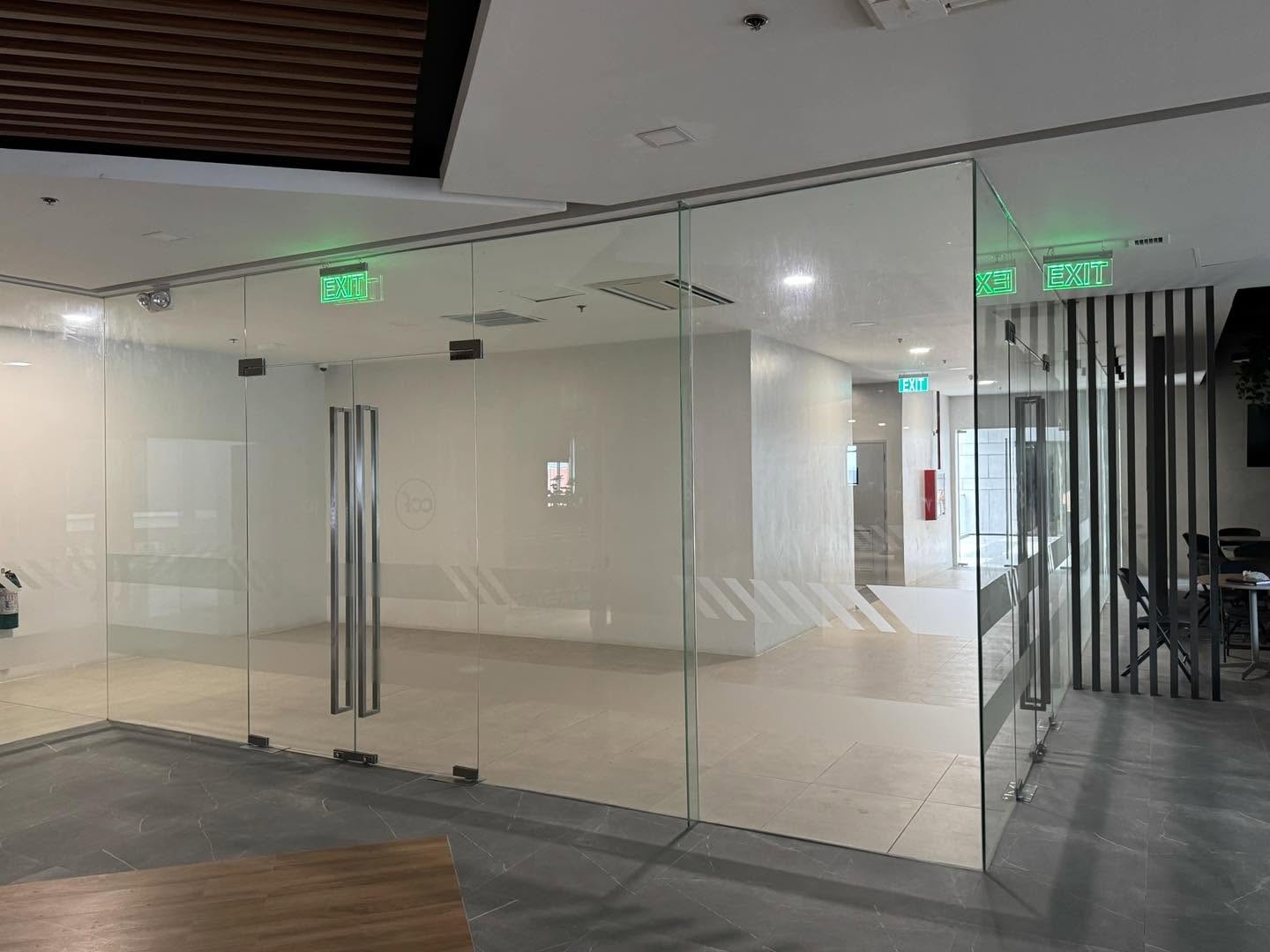 Glass storefront project